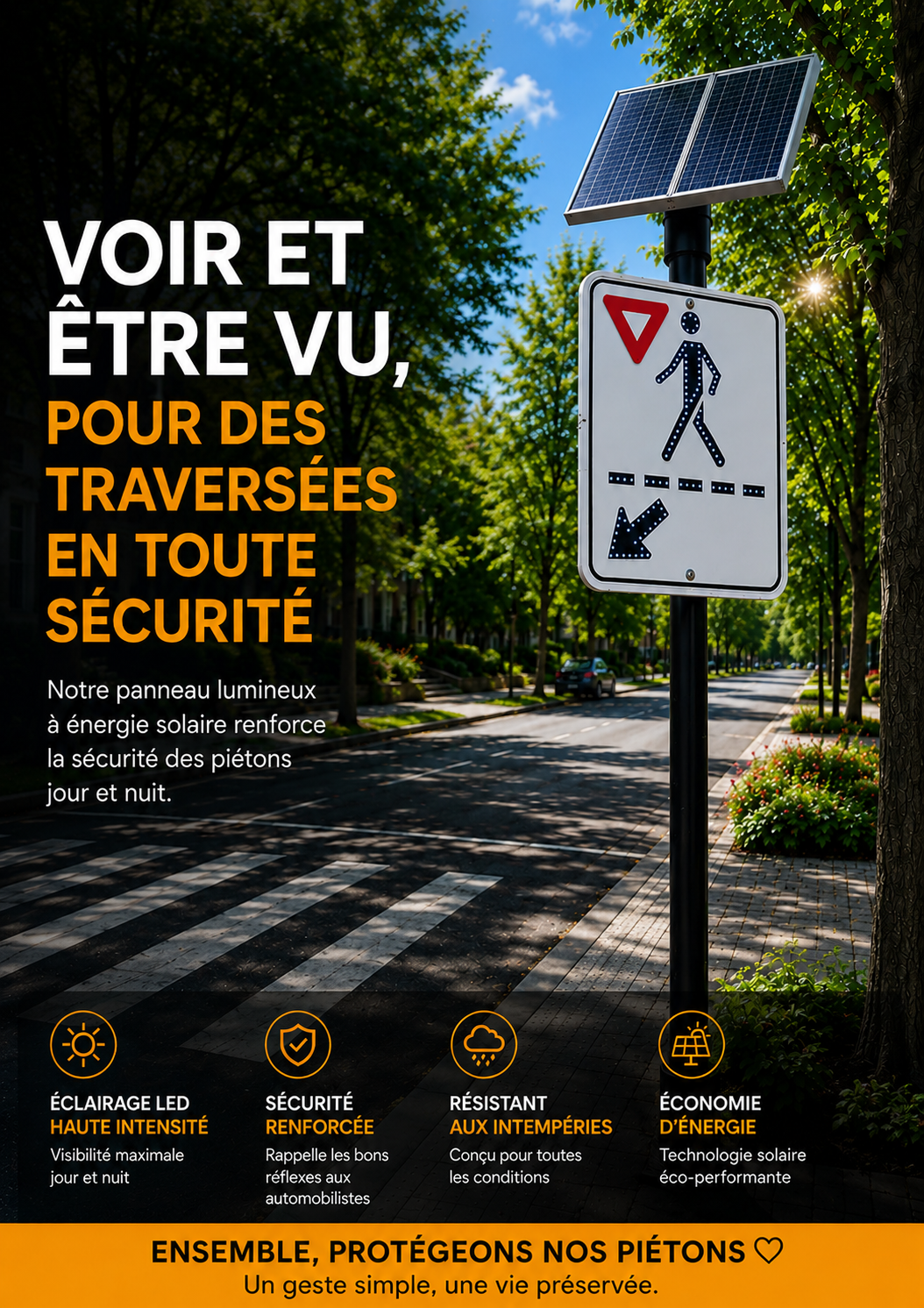 Traverses RRFB